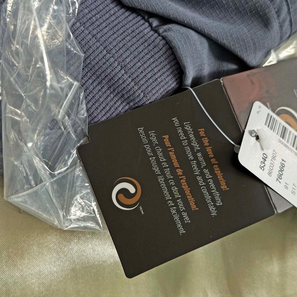 PANTS, SPORTS STRETCH, FOLKSTONE GREY, SZ 4X, ACTIVE ZONE FOR ADDITION ELLE, TAG - Picture 3 of 4